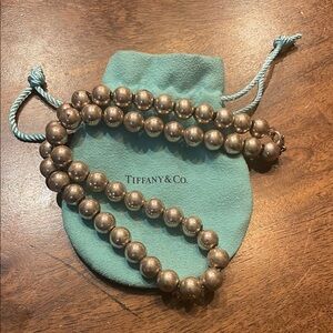 Tiffany & Co. Classic Silver Bead Necklace